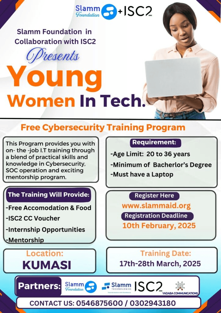 Women in Tech Program Flyer